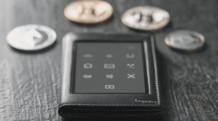 interfaz visualización billetera ledger